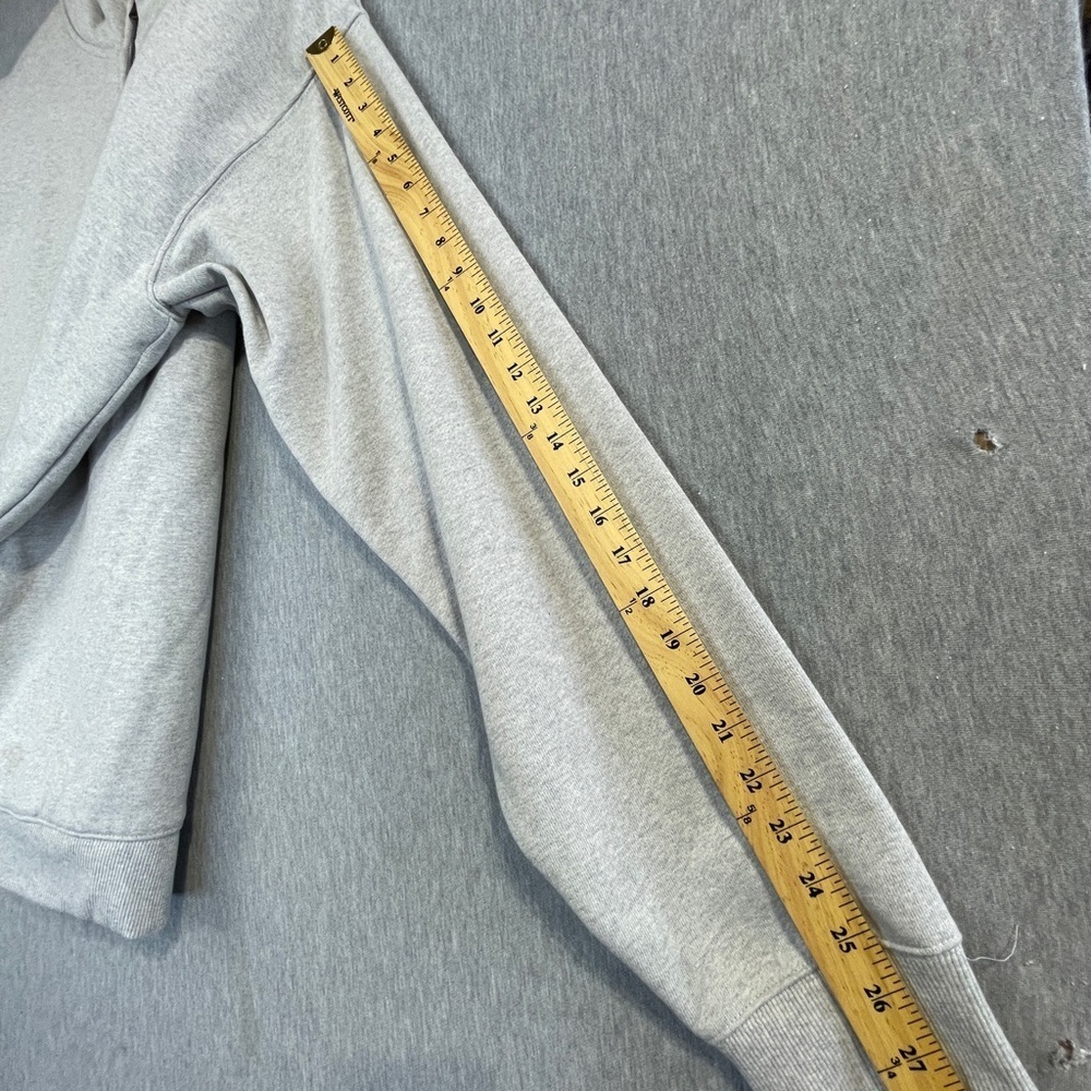Eddie Bauer Sweatshirt Men’s Size TXL Gray Pullover Sherpa Lined - Picture 6 of 11